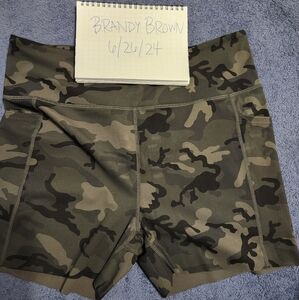 Zyia LNT Camo Hustle Shorts